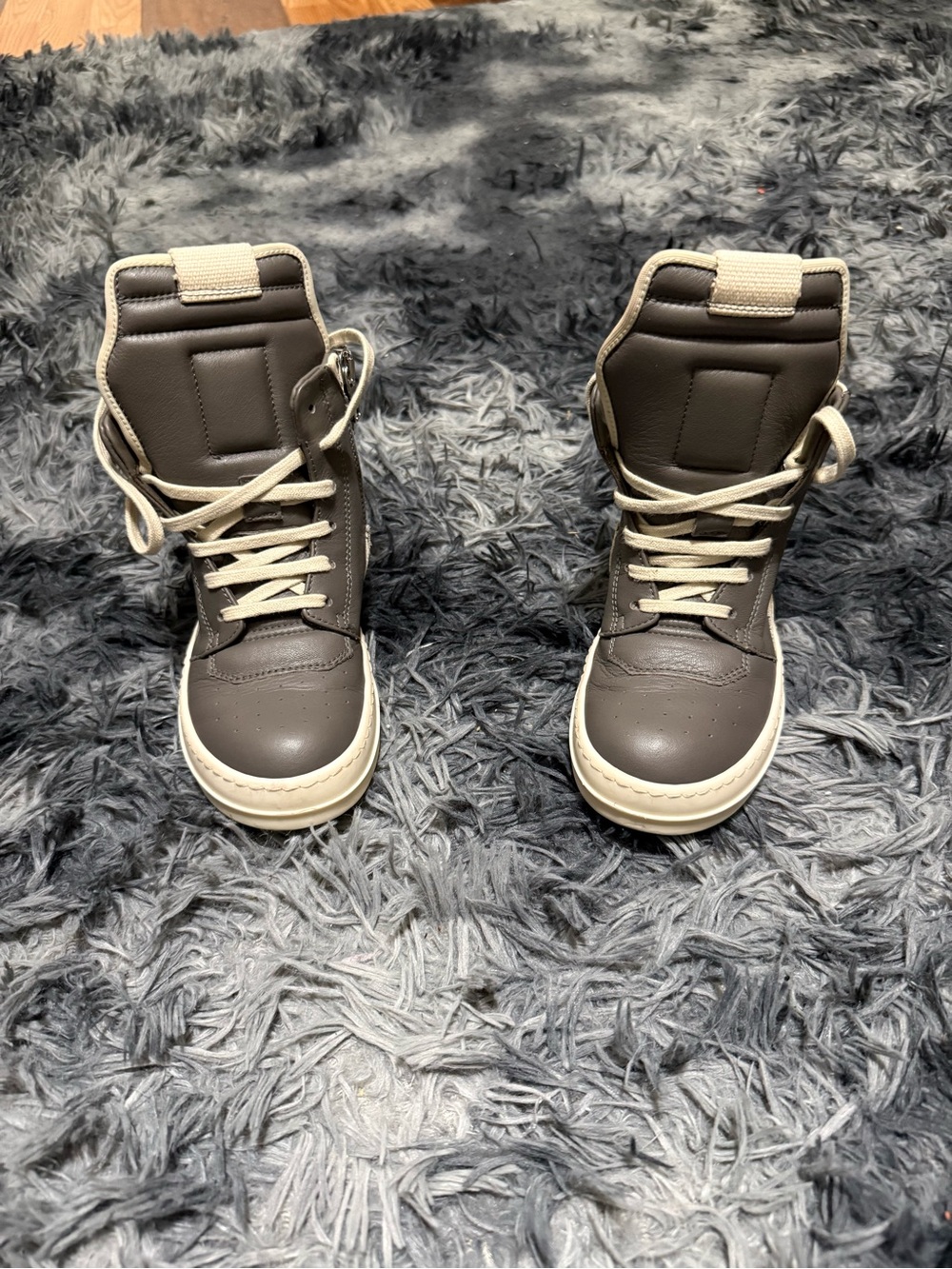 Rick Owens Kids High-Top Sneakers